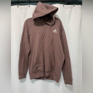 Adidas Men's Brown Hoodie